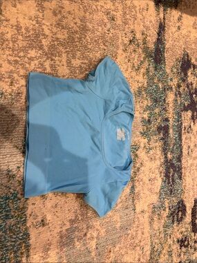 Target Wild Fable Blue Ribbed Scoop Neck Tank